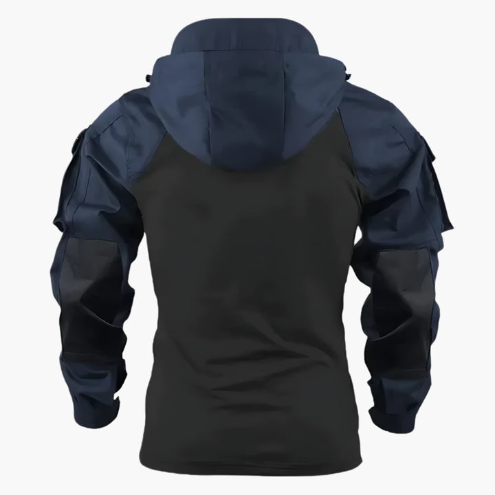 Men's Water-Repellent Cotton Blend Windbreaker - Everyday Outdoor