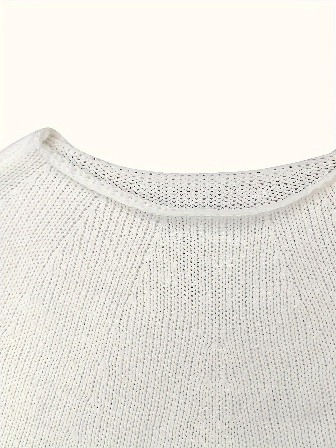 Women's Elegant Batwing Knit Pullover - Cozy & Stylish