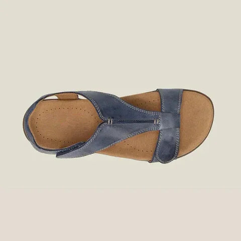 Women's Rinah Leather Orthopedic Sandals - Cloud-like Comfort