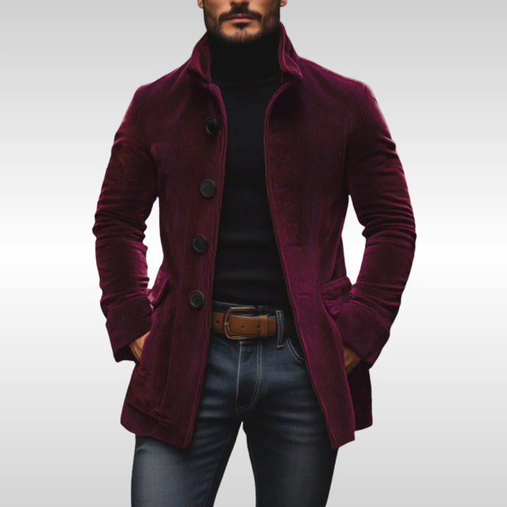 Men's Corduroy Jacket - Lightweight Warmth & Everyday Style