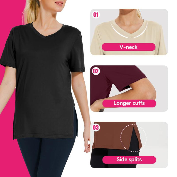 Women's Everyday V-Neck Tee 3-Pack - Essential Basics