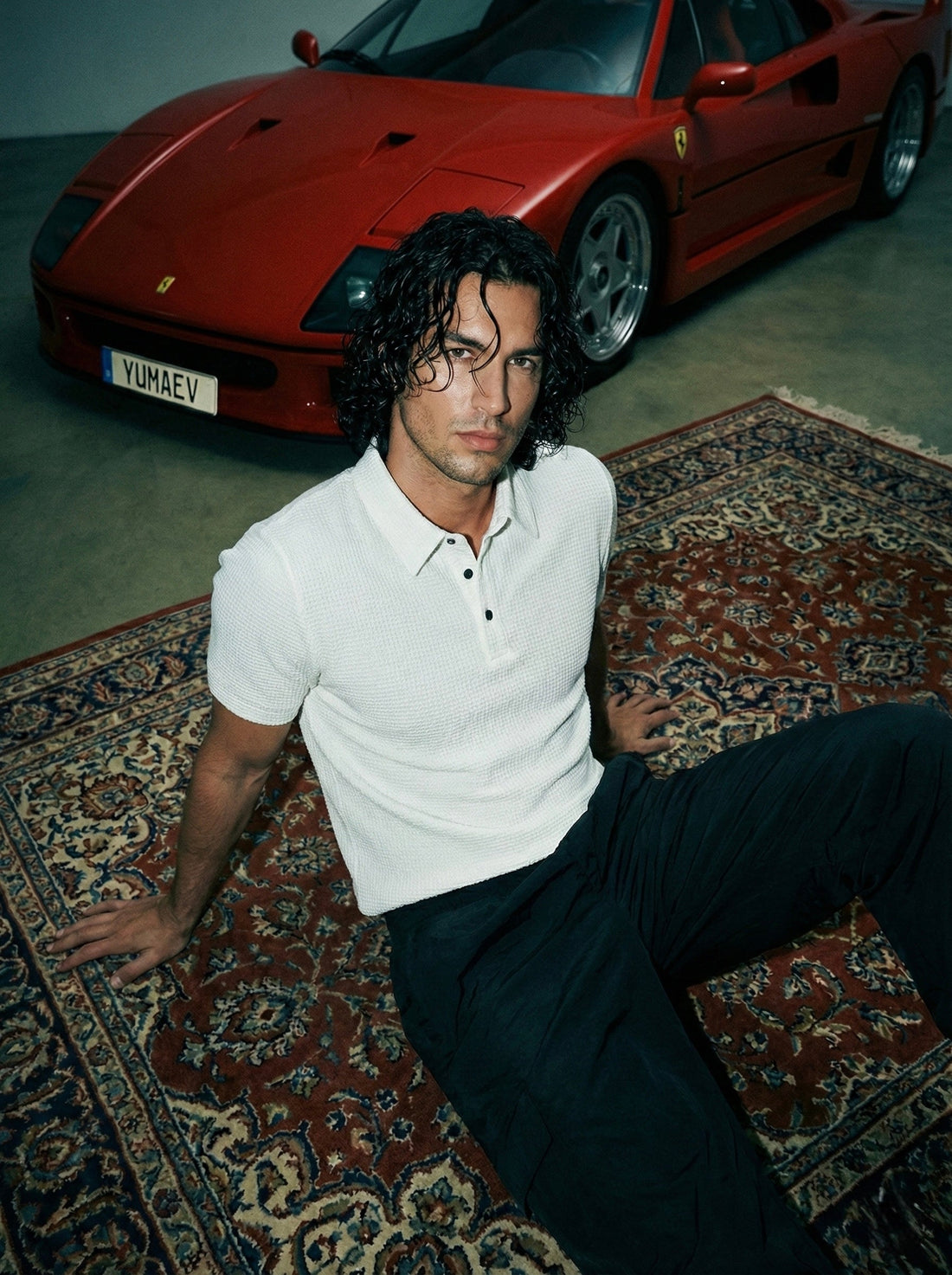 Milano — Men's Ultra-Comfortable Textured Polo