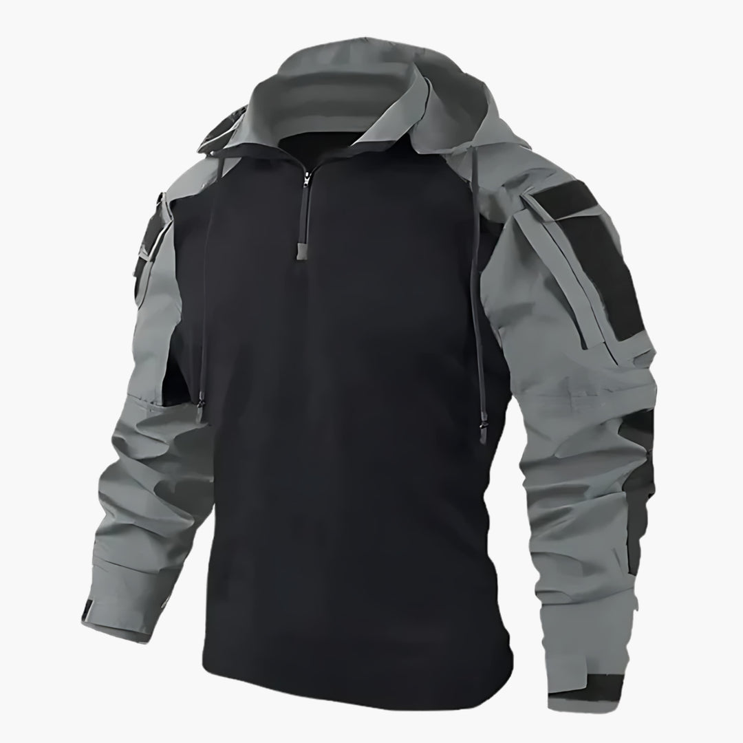 Men's Water-Repellent Cotton Blend Windbreaker - Everyday Outdoor