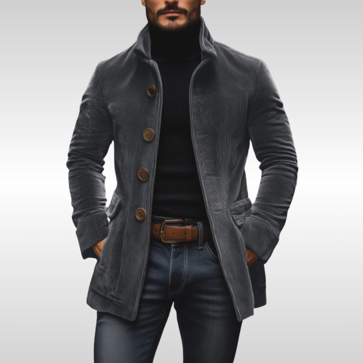 Men's Corduroy Jacket - Lightweight Warmth & Everyday Style