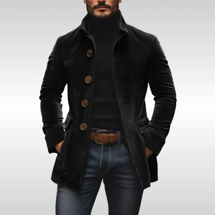 Men's Corduroy Jacket - Lightweight Warmth & Everyday Style