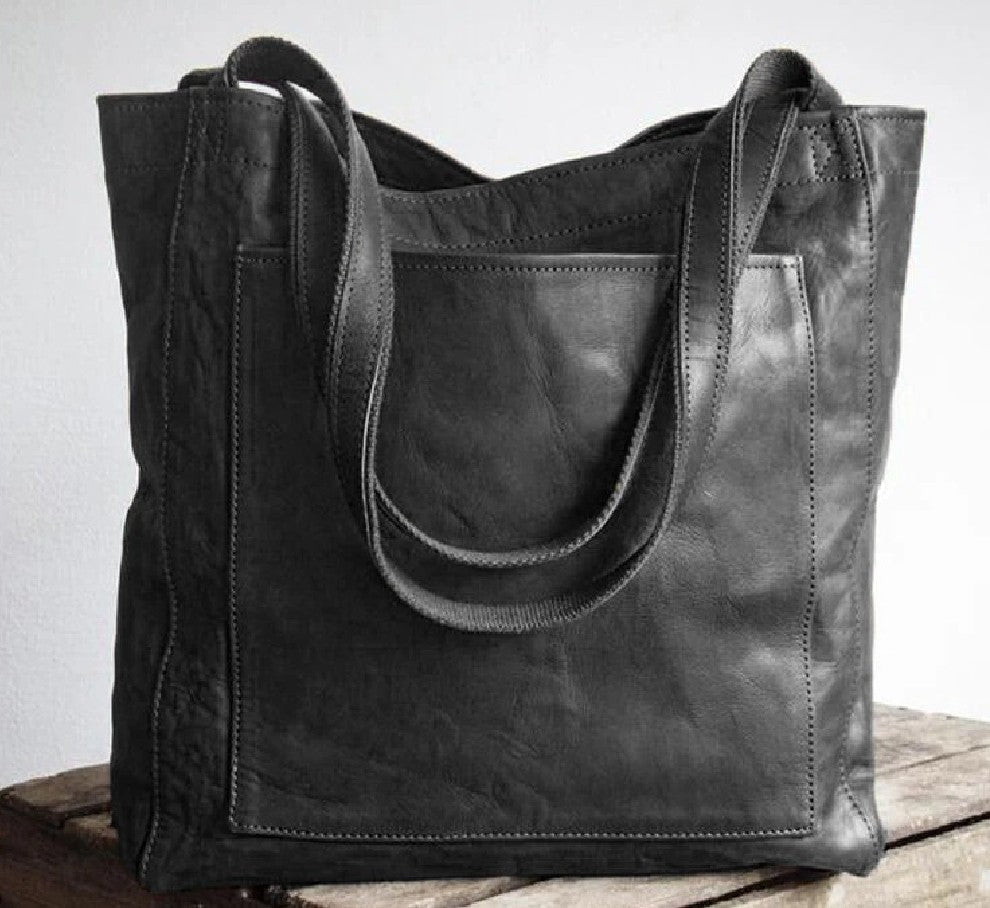 Women's Classic Leather Bag – Spacious & Lightweight