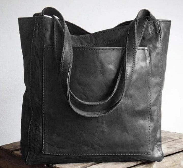 Women's Classic Leather Bag – Spacious & Lightweight