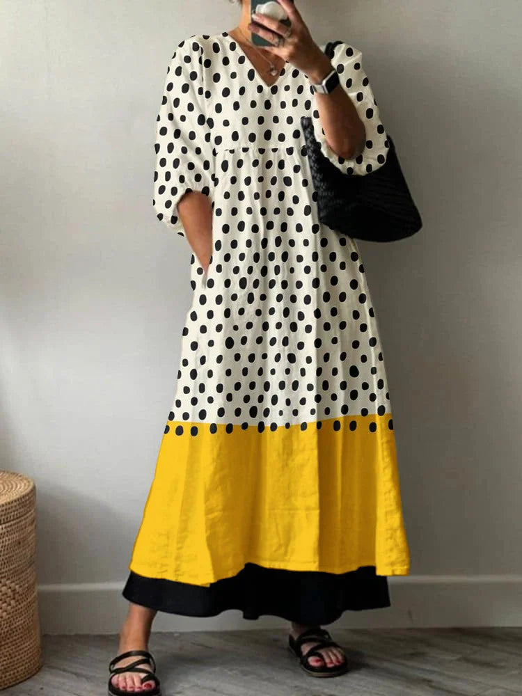 Women's Floral Printed Dress - Effortless Summer Style
