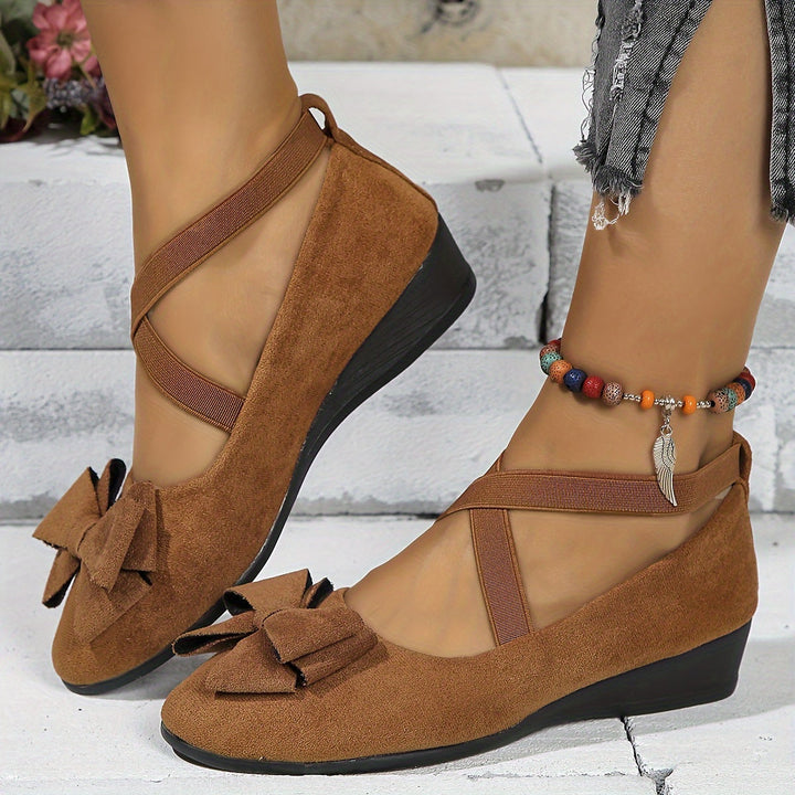 Women's Colette Sophisticated Wedge Flats - All-Day Comfort