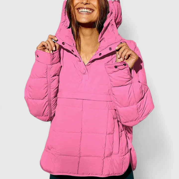Women's Cora Cozy Quilted Puffer Jacket - Lightweight Warmth