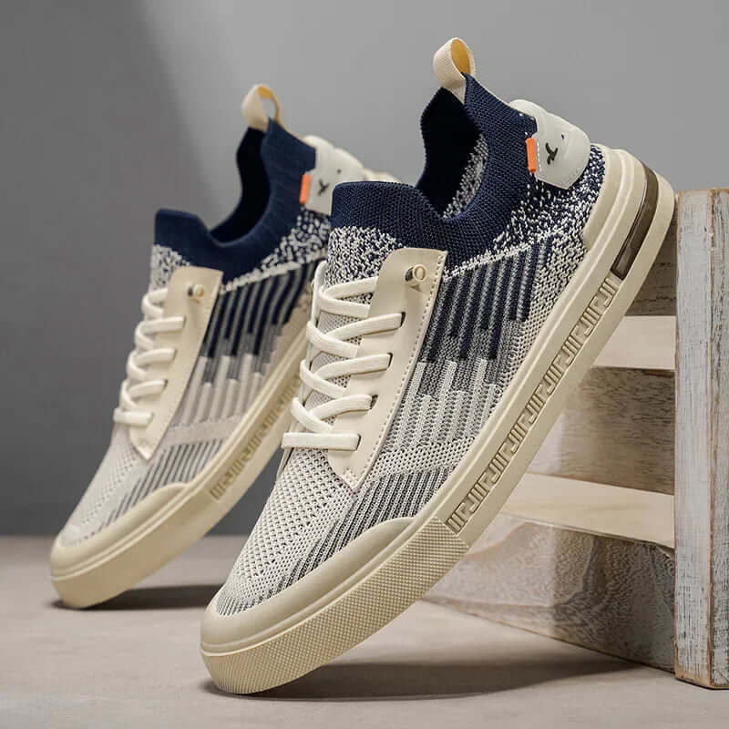 Men's Knit Trainers – Lightweight Cushioned Everyday Sneakers