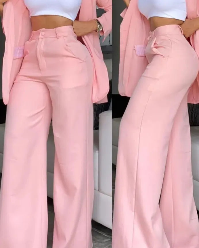 Women's Veronica Tailored Pantsuit - Power Poise for Modern