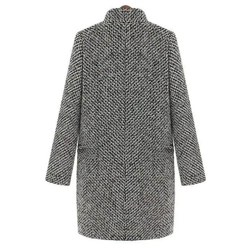 Women's Riley Vintage Blazer Coat - Elegant Winter Style