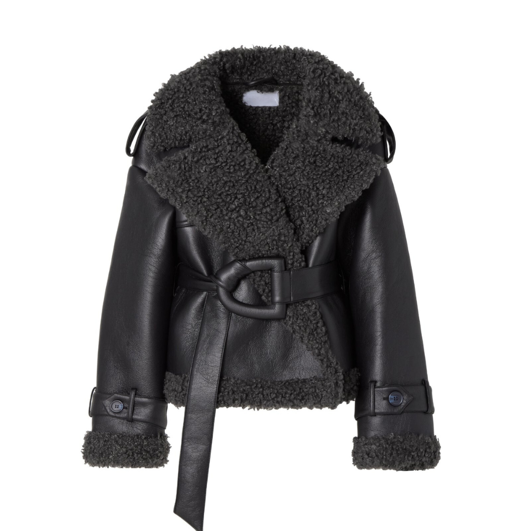 Women's Cozy Urban Shearling-Style Jacket - Everyday Warmth & Style