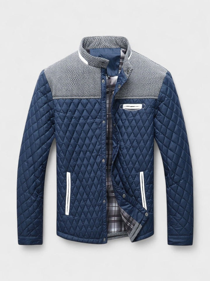 Men's Cotton and Nylon Travel Jacket - Everyday Warmth and Style