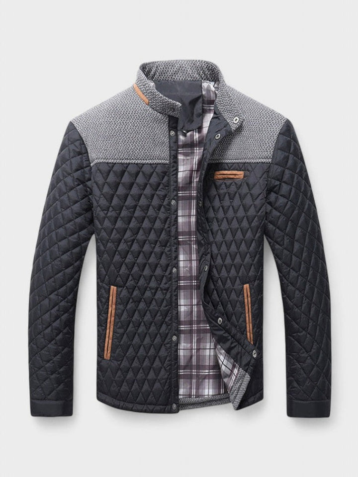 Men's Cotton and Nylon Travel Jacket - Everyday Warmth and Style