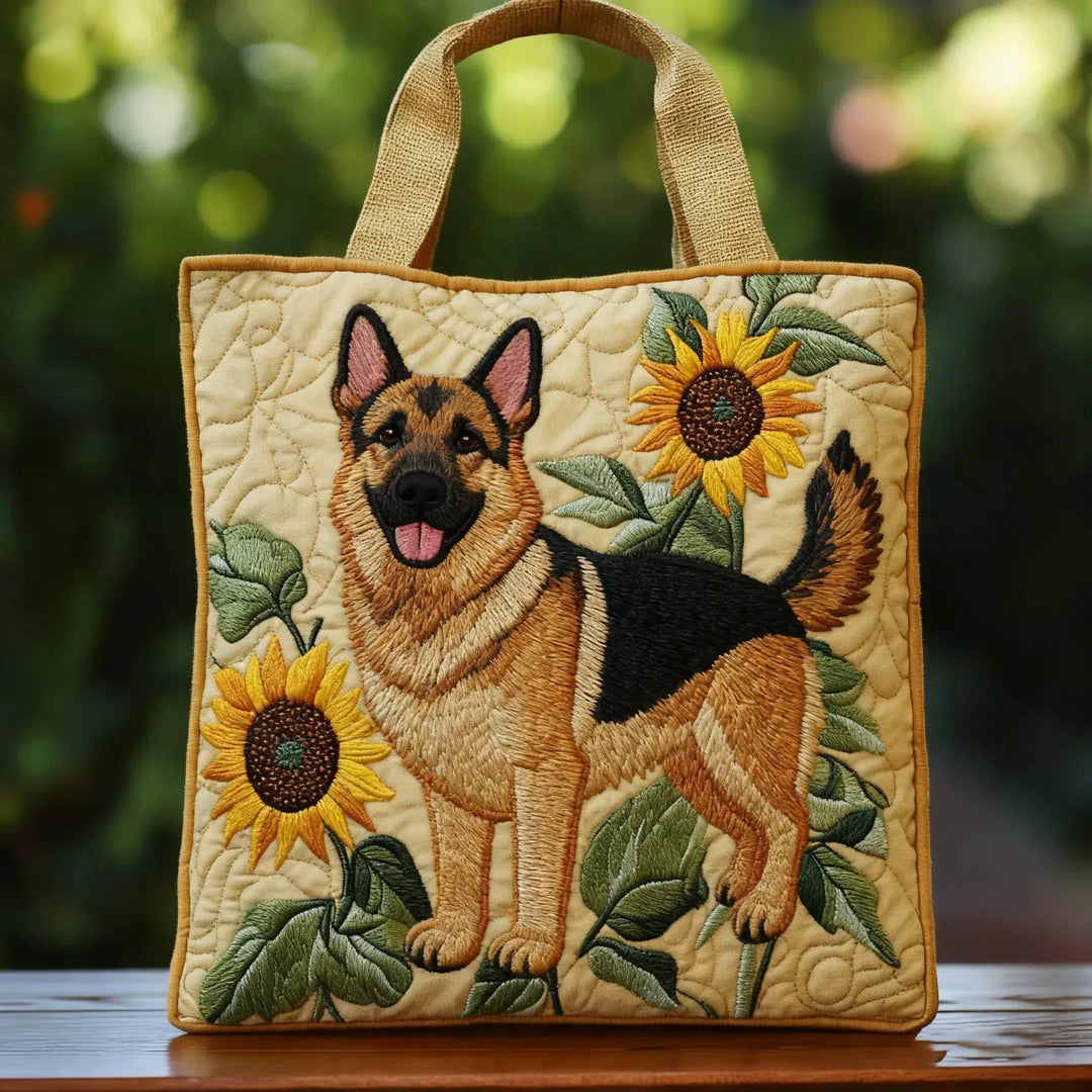 Women's Floral Padded Cotton-Polyester Tote Bag - Everyday Essential