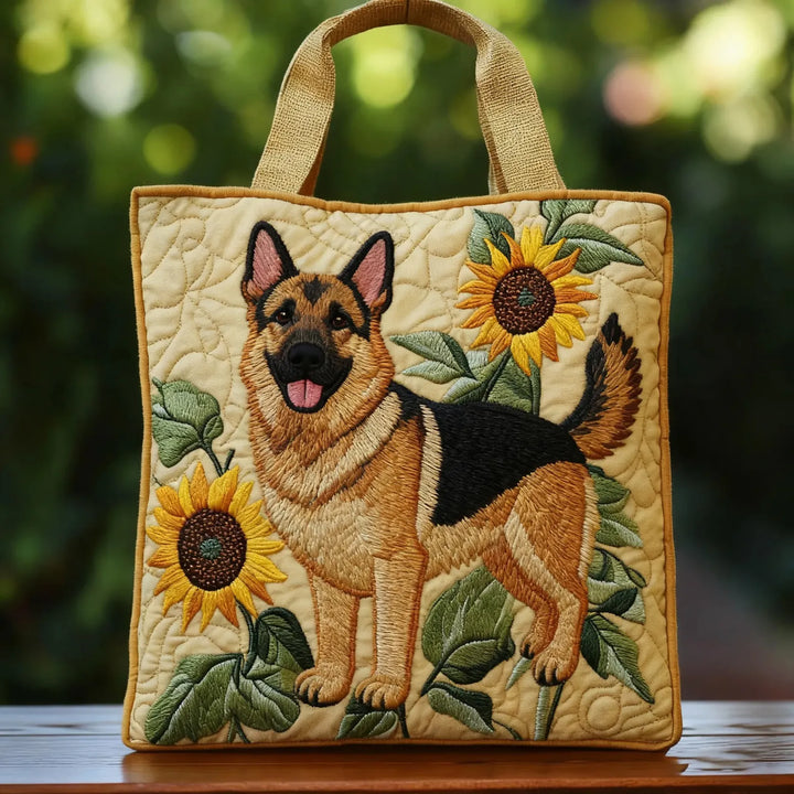 Women's Floral Padded Cotton-Polyester Tote Bag - Everyday Essential