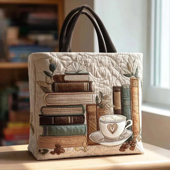 Women's Handmade Padded Shoulder Bag - Everyday Tote