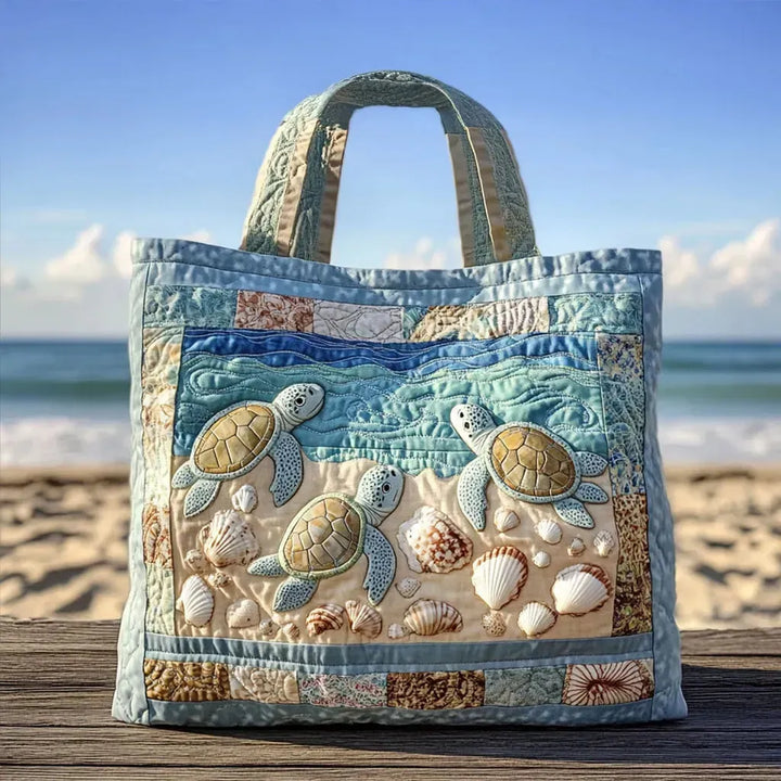 Women's Padded Turtle Tote Bag - Spacious & Stylish