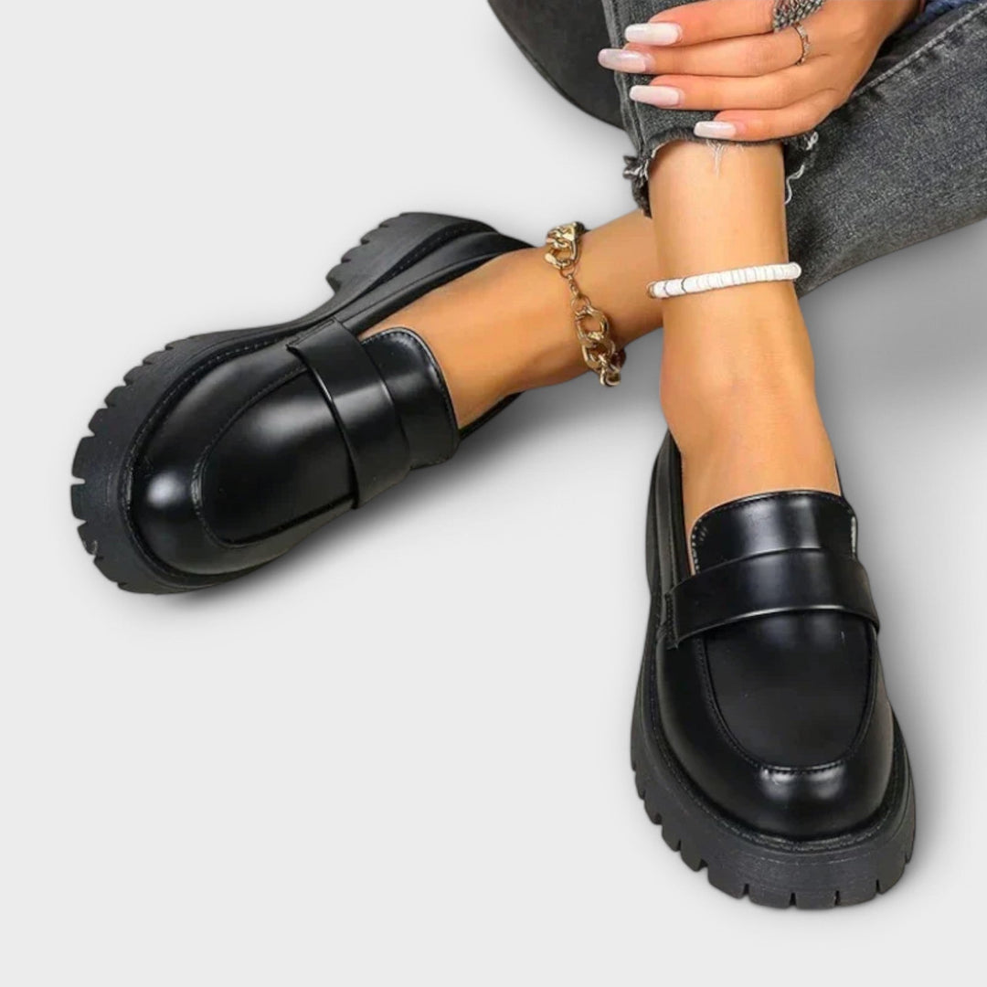 Women's Orthopedic Wedge Moccasins - Comfort and Style