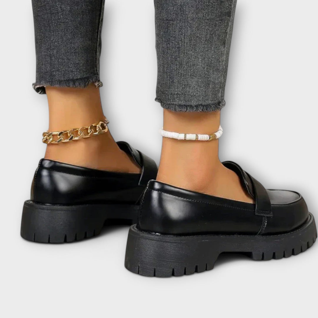 Women's Orthopedic Wedge Moccasins - Comfort and Style
