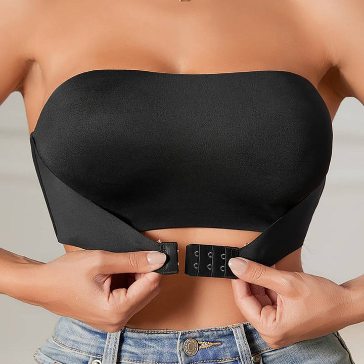 Women's Seamless Strapless Bra - Invisible Support for Any Outfit