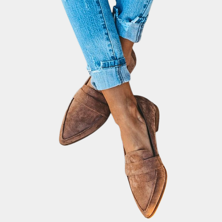 Women's Elegant Pointed Loafers - Effortless Everyday Wear