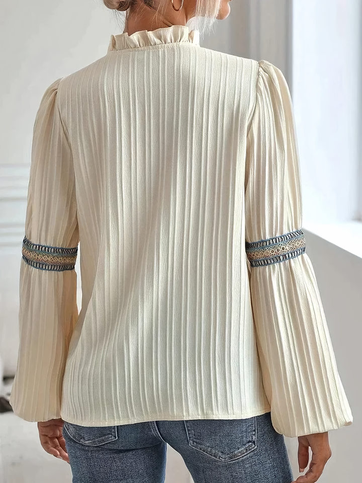 Women's Margot Elegant Lace Blouse - Timeless Elegance
