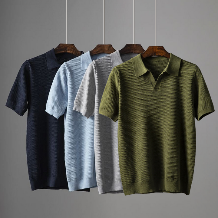 Men's Classic Fit Polo Shirt - Polished Comfort for Everyday