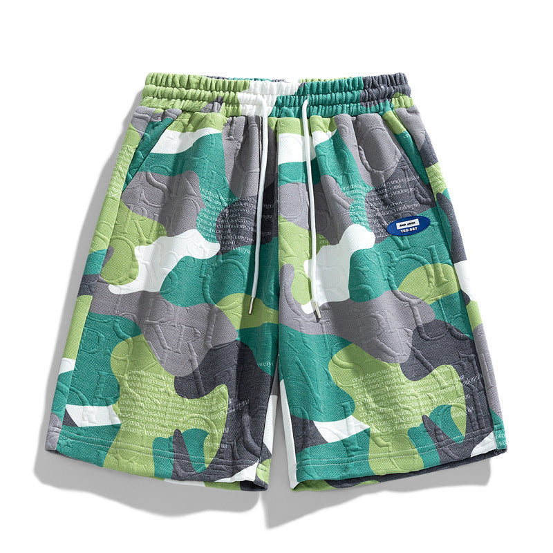 Men's Camo Relaxed Shorts – Lightweight Summer Streetwear