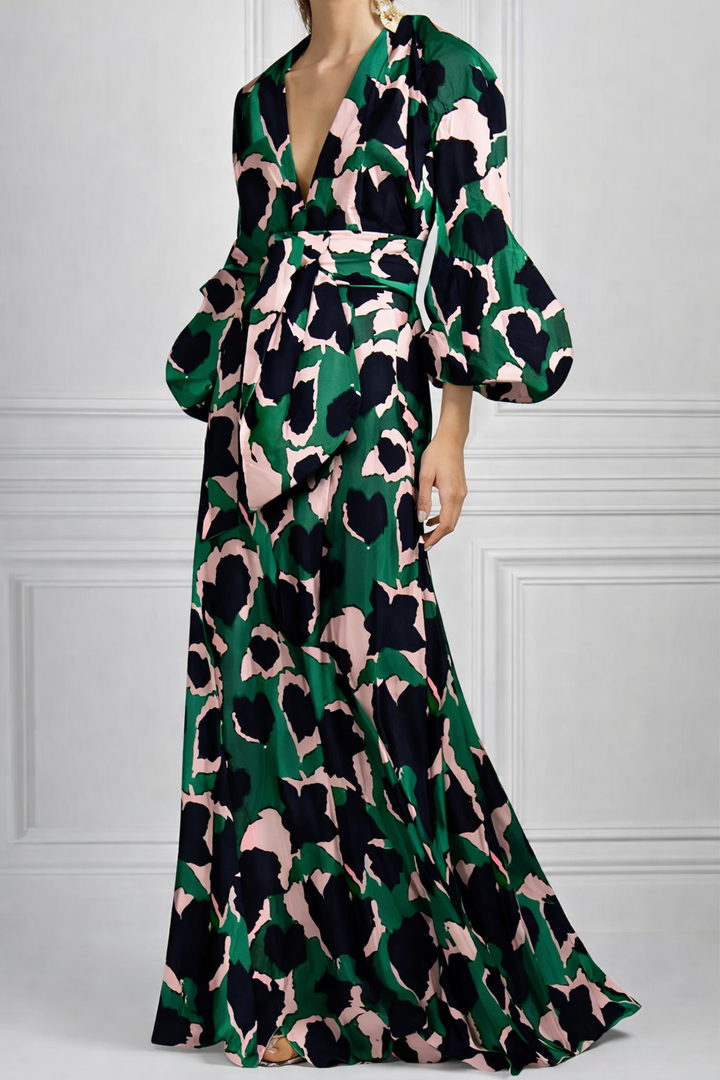 Women's Floral Boho Maxi Dress - Perfect for Parties and Special