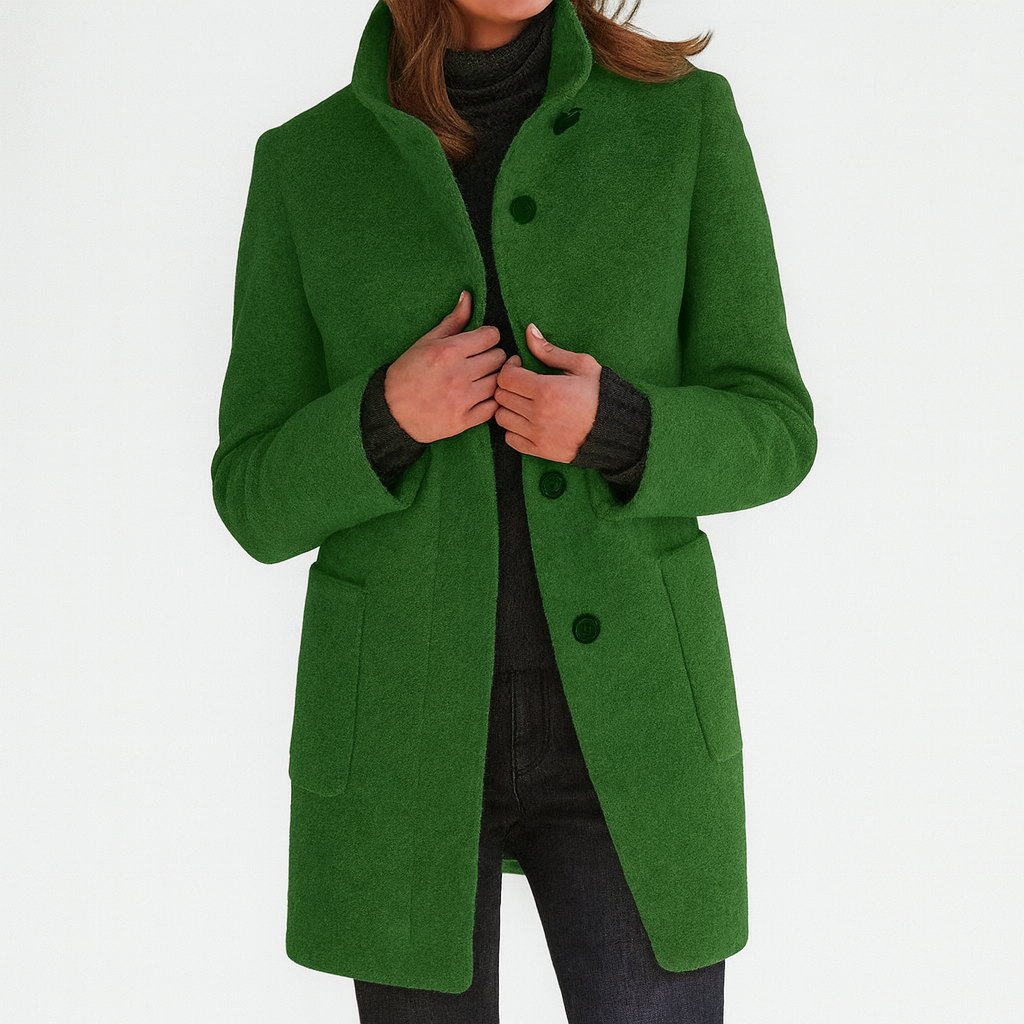 Women's Elegant & Timeless Coat - Classic Silhouette, Daily Wear