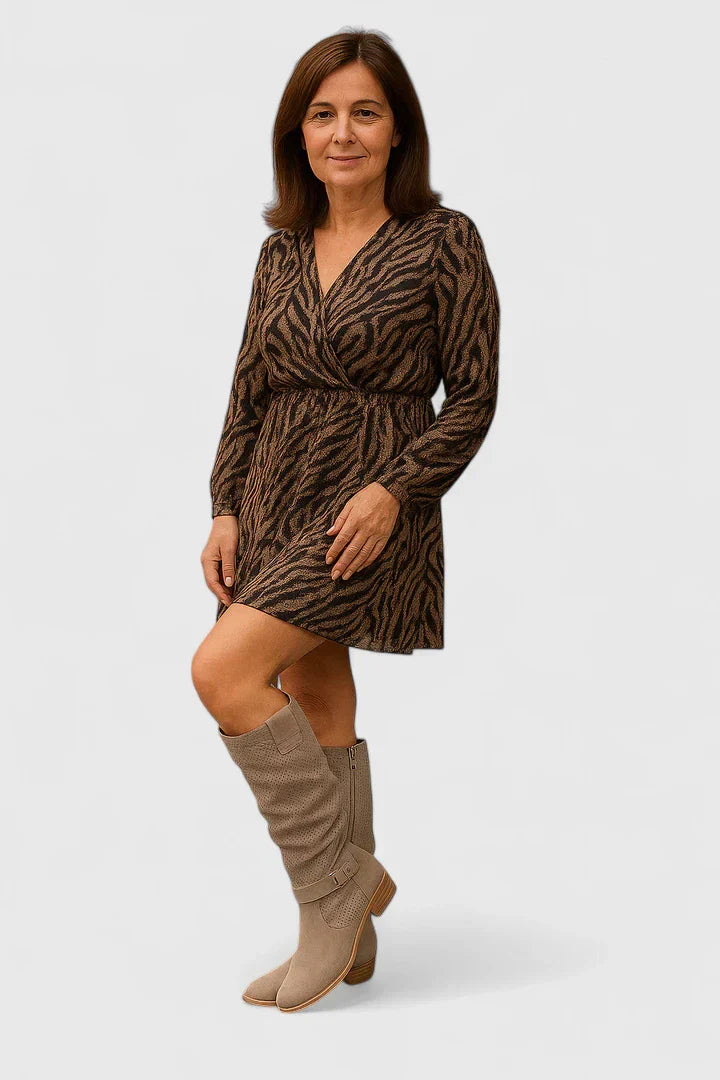 Women's Chic Knee-High Boots - Elevated Style with Every Step