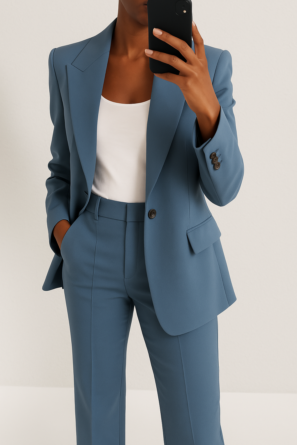 Women's Courtney Power Chic Pantsuit Set - Modern Sophistication