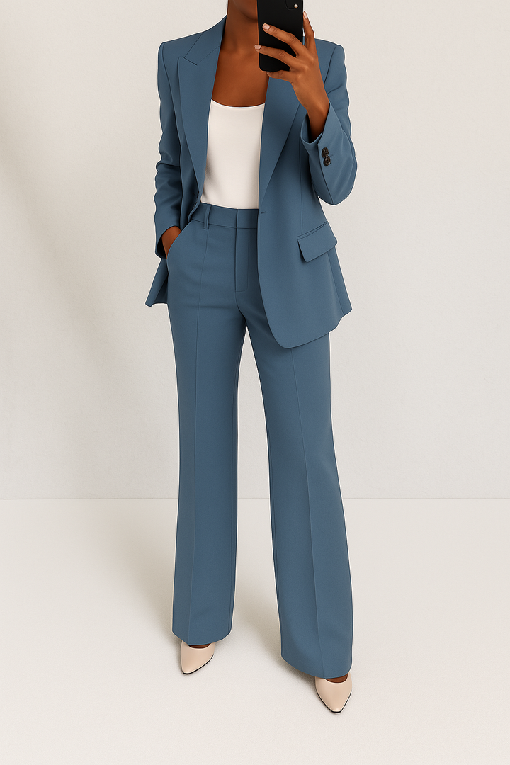 Women's Courtney Power Chic Pantsuit Set - Modern Sophistication