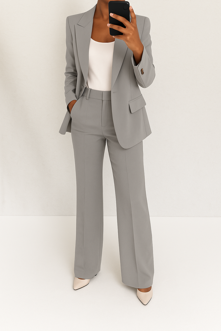 Women's Courtney Power Chic Pantsuit Set - Modern Sophistication
