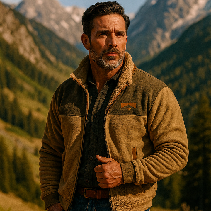 Men's Casual Fleece Jacket - Everyday Warmth and Comfort
