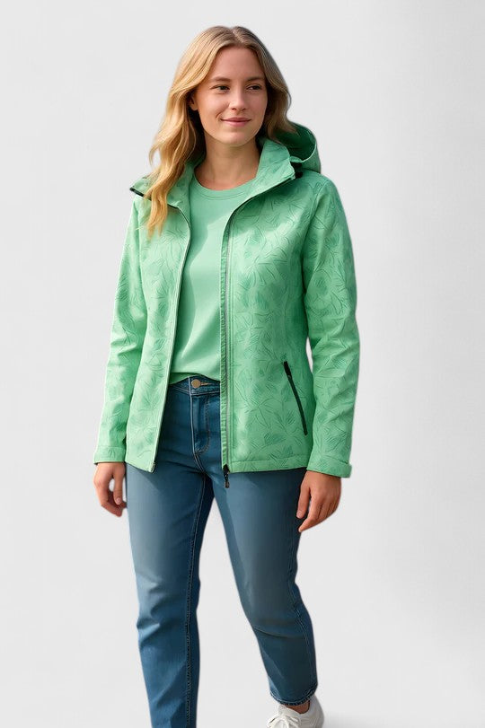 Women's All-Weather Hooded Jacket - Lightweight Everyday Layering
