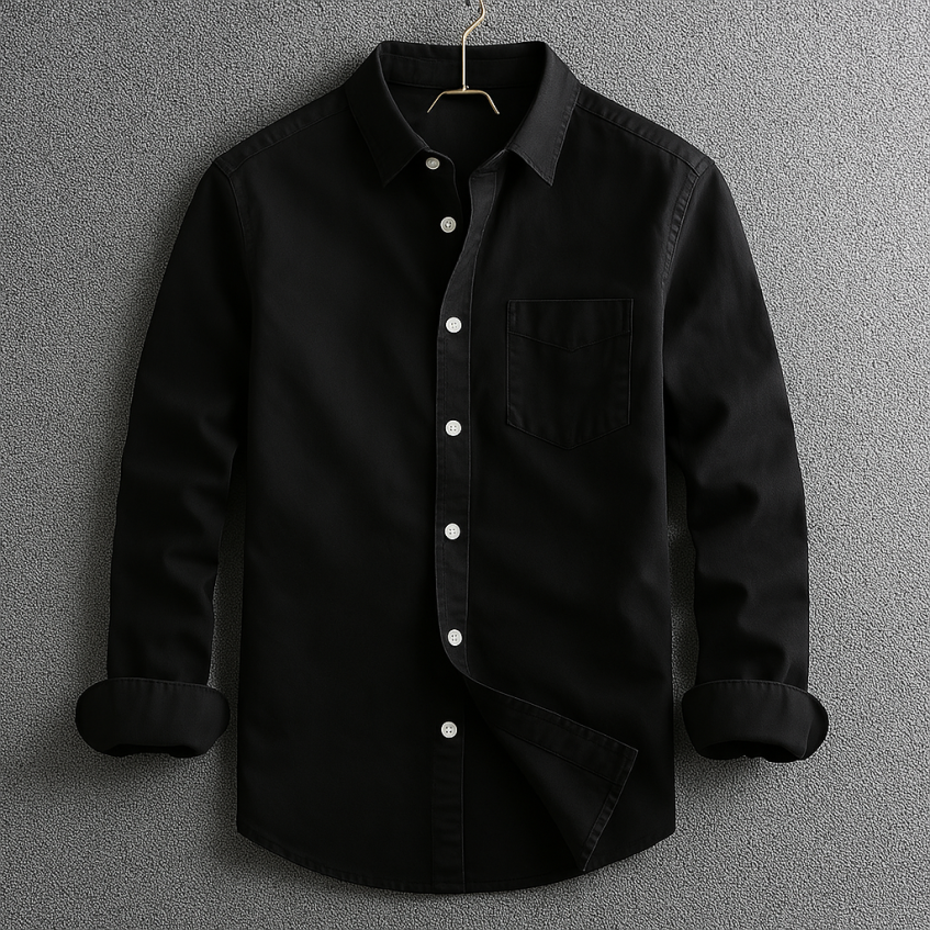 Men's Cotton Oxford Shirt – Classic Smart Casual Button-Down