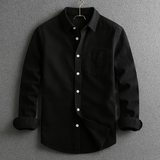 Men's Cotton Oxford Shirt – Classic Smart Casual Button-Down