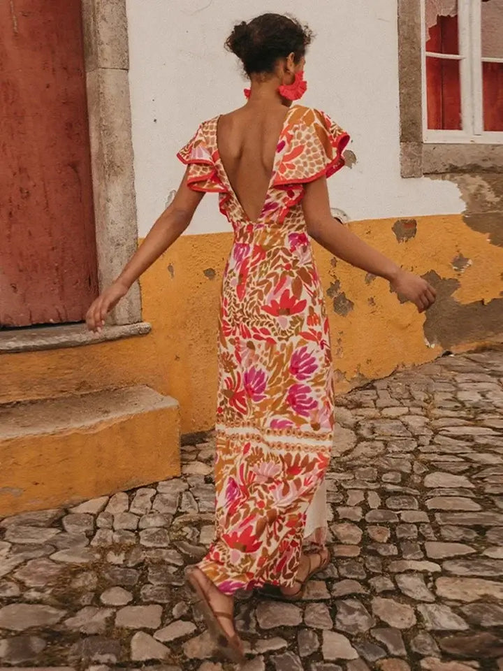 Women's Vintage Elegant Dress - Effortless & Comfortable