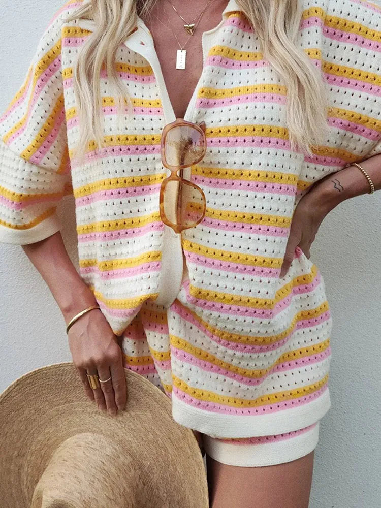 Women's Two-Piece Set - For Brunch & Garden Parties