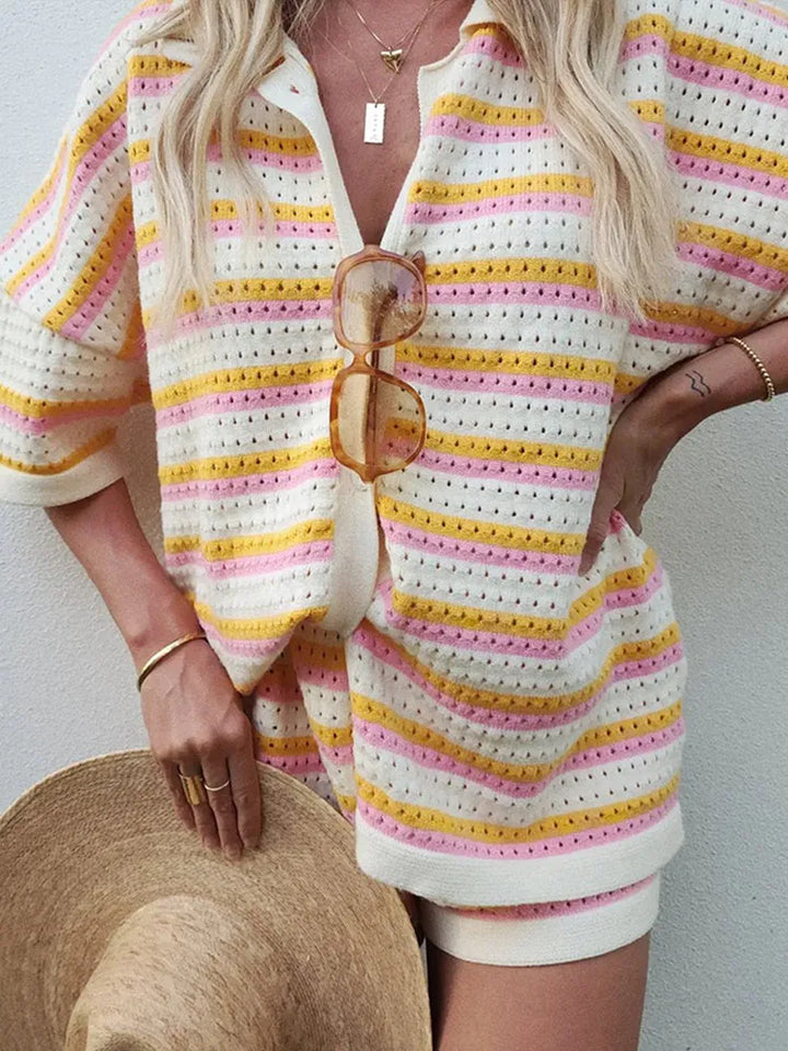 Women's Two-Piece Set - For Brunch & Garden Parties