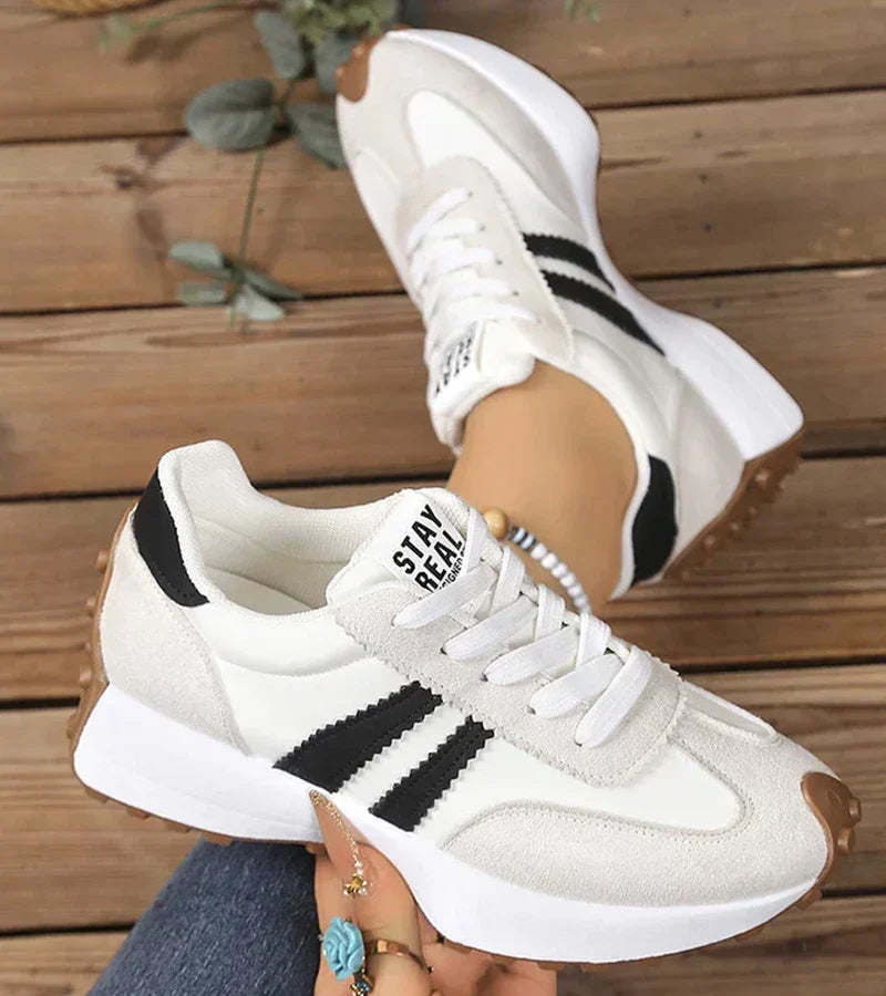 Women's Lightweight Sneakers - Ergonomic Cushioning for All-Day Wear