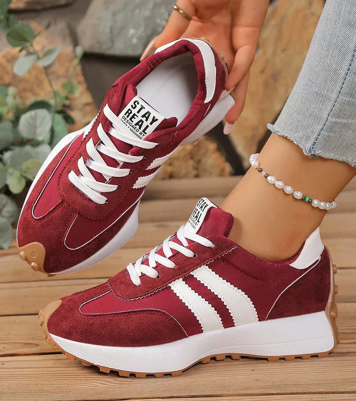 Women's Lightweight Sneakers - Ergonomic Cushioning for All-Day Wear