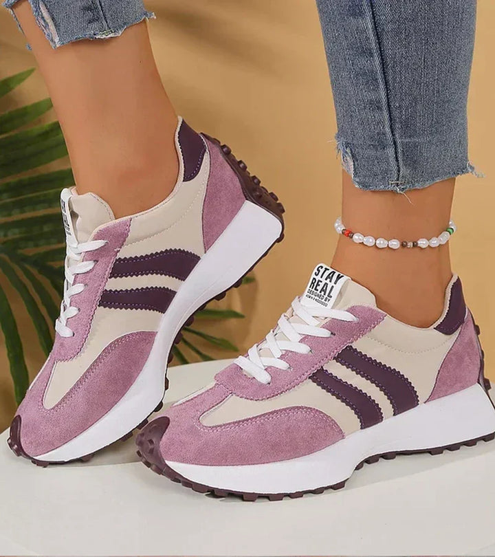 Women's Lightweight Sneakers - Ergonomic Cushioning for All-Day Wear