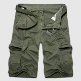 Men's Cotton Cargo Shorts – Explorer Zip-Pocket Summer Shorts