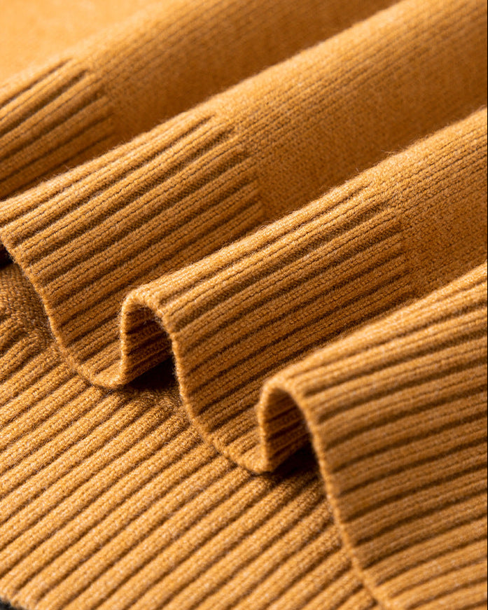 Men's Cashmere-Blend V-Neck Jumper – Layering Knitwear