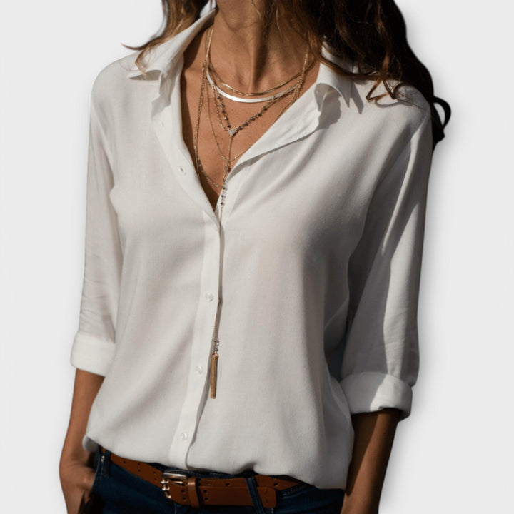 Women's Elegant Blouse - Versatile for Work or Weekend